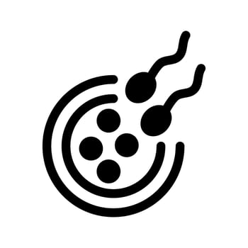Sperm Icon Symbol Design Illustration vector