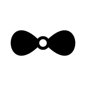 Bow Icon Symbol Design Illustration vector