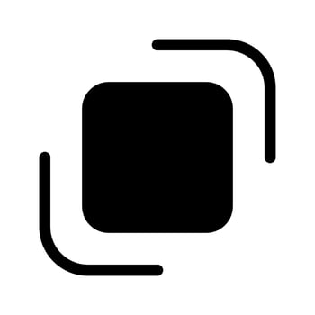 Fullscreen Icon Symbol Design Illustration vector