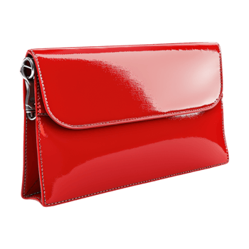 Colorful Woman Hand Purse on Transparent Background png