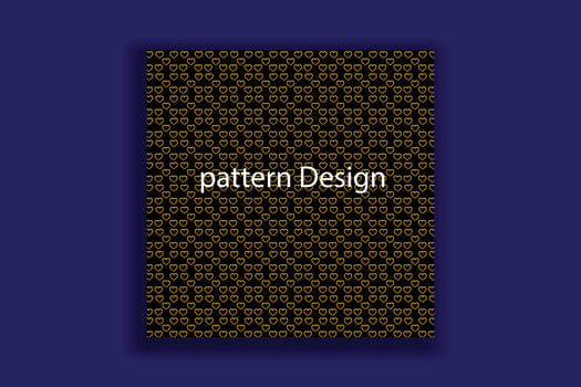 pattern design social media post vector