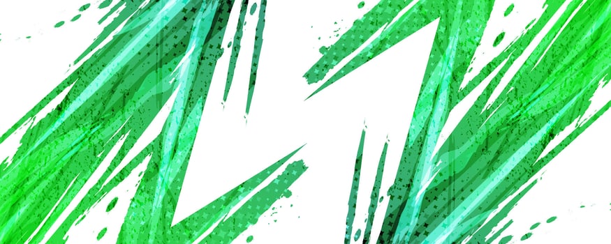 Abstract Background with Green Gradient Brush. Grunge Sport Background for Banner or Poster Design vector