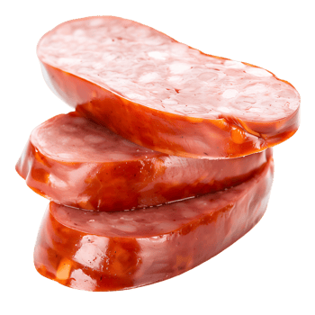 Smoked Sausage on Transparent Background png