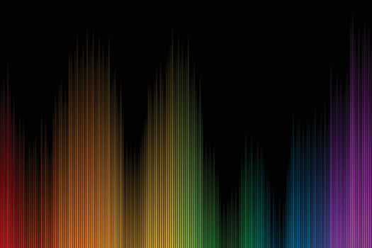 Abstract background with rainbow colors. vector