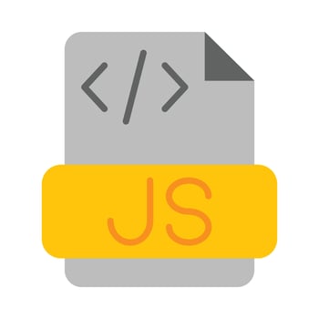 Javascript Icon Design vector