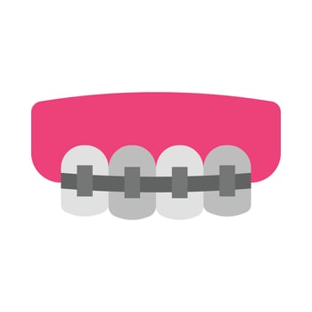 Brackets Icon Design vector