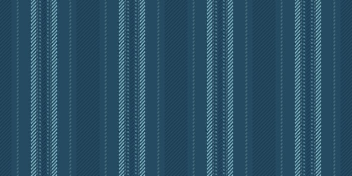 Mature fabric background vertical, product pattern lines stripe. Symmetry texture textile seamless in cyan color. vector
