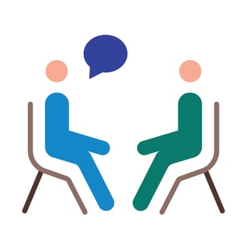 Counseling Icon Design vector