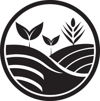 environment logo illustration black and white vector