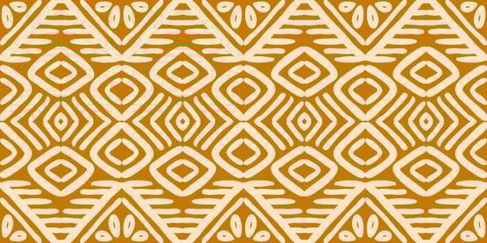 Hand drawn Batik seamless pattern. Geometric doodle abstract illustration, Ethnic wallpaper. Tribal texture. Aztec style. Folk embroidery. Indian art, Scandinavian, African rug and tile. vector