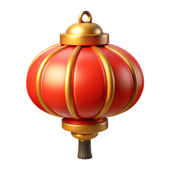 Chinese Lamp 3d Item png
