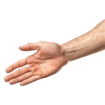 Handshake isolated on transparent background png