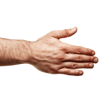 Handshake isolated on transparent background png