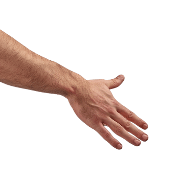 Handshake isolated on transparent background png