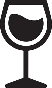 Wine Glass Icon vector