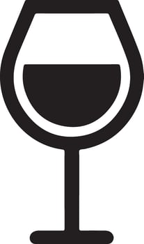 Wine Glass Icon vector