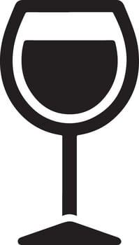 Wine Glass Icon vector