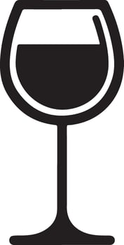 Wine Glass Icon vector