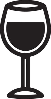 Wine Glass Icon vector