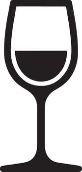 Wine Glass Icon vector