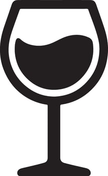 Wine Glass Icon vector