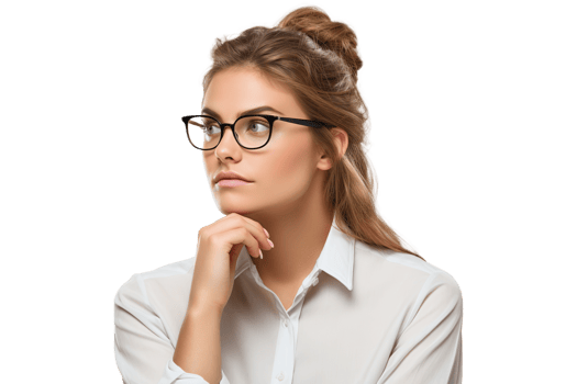 Beautiful Girl on Transparent Background png