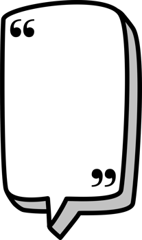 3d black and white color speech bubble balloon with quotation marks, icon sticker memo keyword planner text box banner png