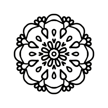 Simple linear art png