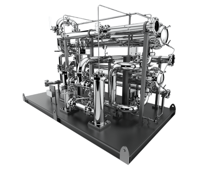 A 3d rendering of a large industrial machine png