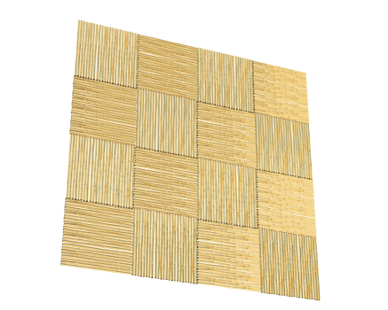 A square piece of wood with a pattern of squares png
