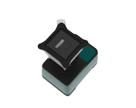 A black and green device with a small screen png
