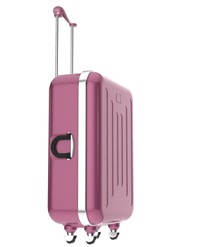 Luggage isolated on background. 3d rendering - illustration png