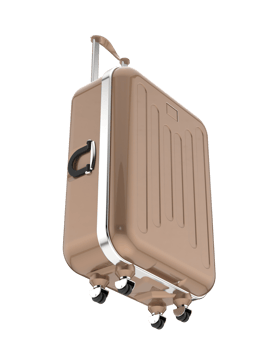 Luggage isolated on background. 3d rendering - illustration png