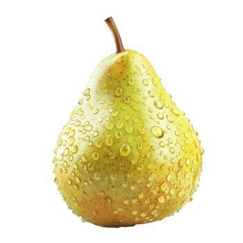 Pear Isolated on a Transparent Background png