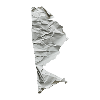 Ripped paper isolated on transparent background png