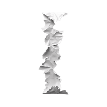 Ripped paper isolated on transparent background png
