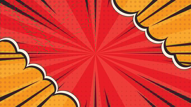 Retro Comic Effect Background vector