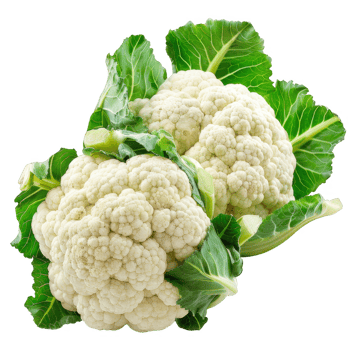 Cauliflower Isolated on a Transparent Background png