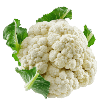 Cauliflower Isolated on a Transparent Background png