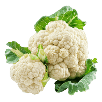 Cauliflower Isolated on a Transparent Background png