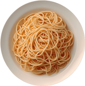 spaghetti noodles transparent background png