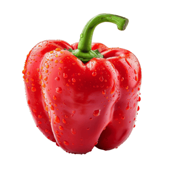 Bell pepper Isolated on a Transparent Background png
