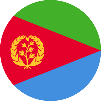Eritrea Flag Round Icon png