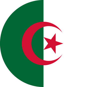 Algeria Flag Round Icon png