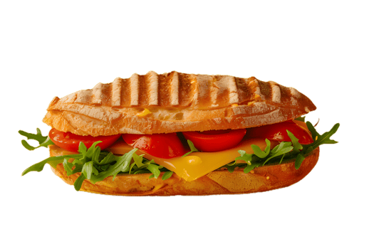 Delicious cheese sandwich transparent background png