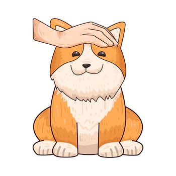 Illustration of dog vector