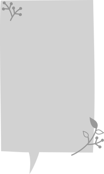 Hand draw doodle minimal speech bubble balloon, icon sticker memo keyword planner text box banner png