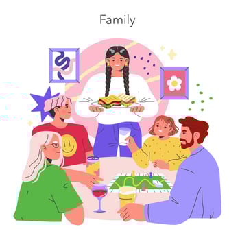 Balance Wheel. Flat Illustration vector