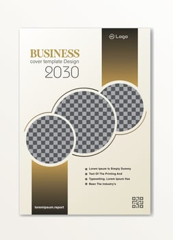 Corporate Annual Report Design Template. Book cover, Magazine, Poster, Business Presentation, Corporate Presentation, Portfolio, flyer, and banner, layout modern with A4 size vector