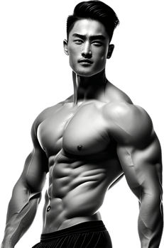 Korean fashion model transparent background png